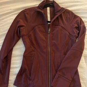 Lululemon maroon define jacket luxtreme